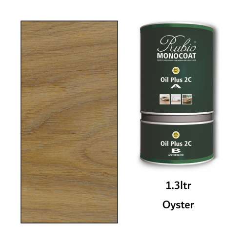 1.3ltr: Rubio Monocoat - Oil Plus 2C - (Part A and B) - Oyster 