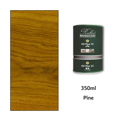 350ml: Rubio Monocoat - Oil Plus 2C - (Part A and B) - Pine 