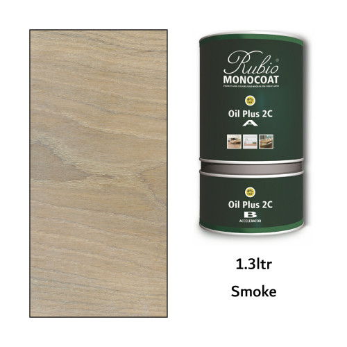 1.3ltr: Rubio Monocoat - Oil Plus 2C - (Part A and B) - Smoke