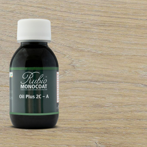 100ml: Rubio Monocoat - Oil Plus 2C - A - Super White