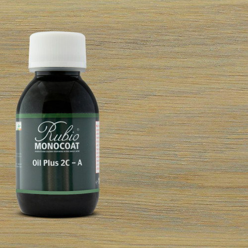 100ml: Rubio Monocoat - Oil Plus 2C - A - Titanium Grey