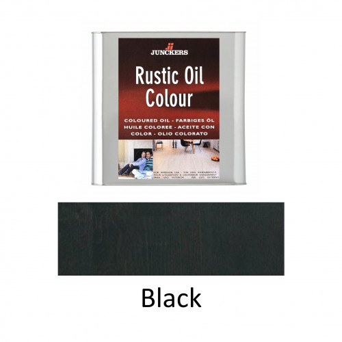 5ltr: Junckers - Rustic Oil - Black - Hardening Urethane Oil 