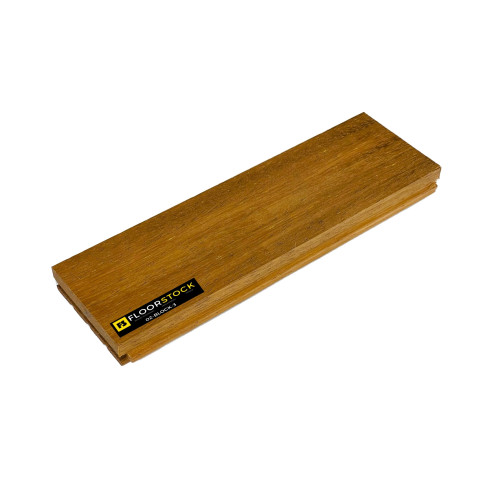 Sample: 18mm - Natural Merbau - Solid Herringbone Block Flooring - Unfinished - 18x70x230mm (0.48304m&Acirc;&sup2;/pk)