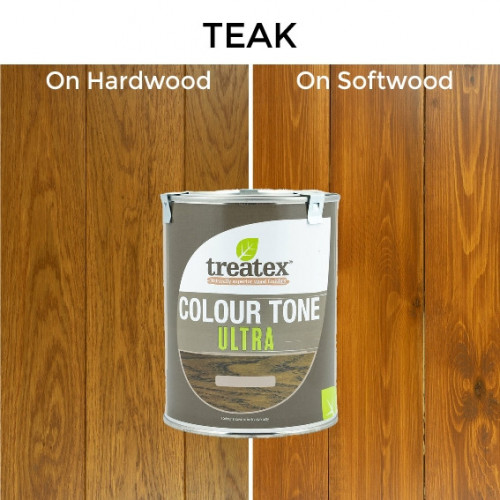 2.5ltr: Treatex - Colour Tone Ultra - Teak - (120h)