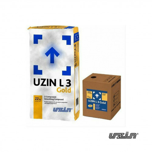 22kg Bag & 5ltr Tub: Uzin - L3 Gold - Powder and Liquid