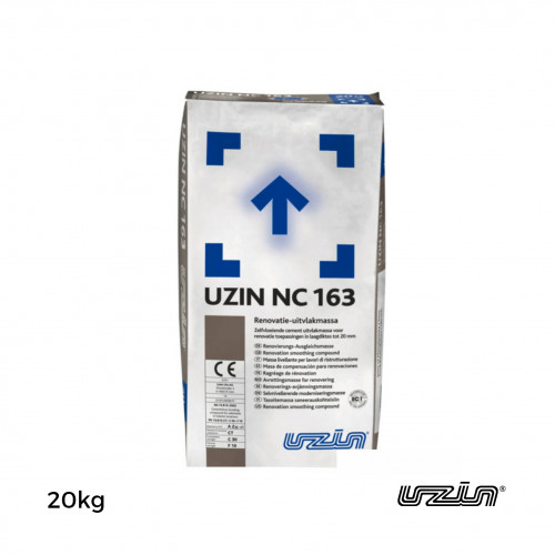 20kg Bag: Uzin - NC163 - Smoothing Compound - Can be used without priming
