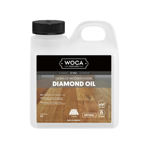 1ltr: WOCA - Diamond Oil - Natural 