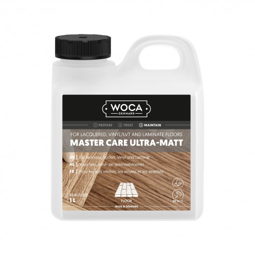 1ltr: WOCA - Vinyl & Lacquer Care - UltraMatt 3-5% Sheen