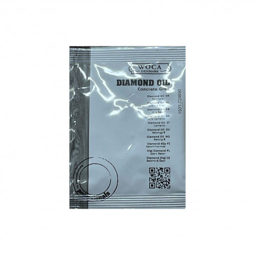 25ml: WOCA - Diamond Oil - Concrete Grey 