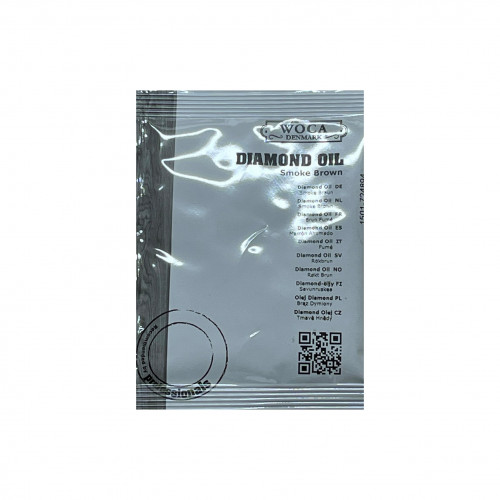 25ml: WOCA - Diamond Oil - Smoke Brown 