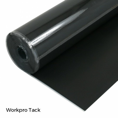 1 Roll: WorkPro Tack - 3mm HD Polyolefin Underlay + Adhesive Coating - 1m x 10m x 3mm - (10m&Acirc;&sup2;/Roll) 