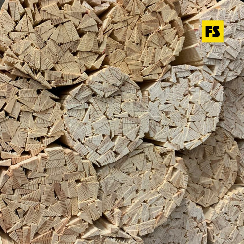 1pk: Pine Slivers - 6mm x 1000mm - (Approx 100/pk)
