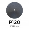 P120 - Starcke - Silicon Carbide - Double Sided Sanding Discs - 400mm - 16" 