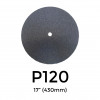 P120 - Starcke - Silicon Carbide - Double Sided Sanding Discs - 430mm - 17" 