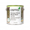 0.75ltr: Osmo - Opaque Gloss Wood Stain - White - (2104C)