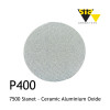 1 Box: P400 - Sia - 7500 Sianet - Knitted Fabric Disc - Ceramic Aluminium Oxide - 150mm - 6" - (50/box)