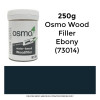 250g: Osmo - Woodfiller - Ebony - (73014)