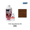 1.1ltr: Blanchon - Stain - Aquateinte 2K - Water Based 2K PU Stain - Ipe - Including Hardener 