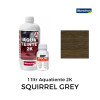 1.1ltr: Blanchon - Stain - Aquateinte 2K - Water Based 2K PU Stain - Squirrel Grey - Including Hardener 