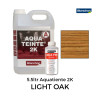 5.5ltr: Blanchon - Stain - Aquateinte 2K - Water Based 2K PU Stain - Light Oak - Including Hardener 