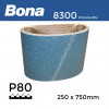 P80 - Bona - Zirconia Mix - Anti Static Sanding Belt - 250x750mm - 10"