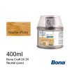 0.4ltr: Bona - Craft Oil 2K - Neutral (Pure) - (Natural Clear)