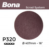 P320 - Bona - Scrad Pad - Maroon - 407mm - 16"