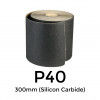 50m Roll: P40 - Starcke - Silicon Carbide - Sandpaper - 300mm - 12" 