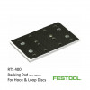 Festool - Rectangular Backing Pad - Fits RTS400 - 80x130mm - (489252)