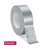 1 Roll: Florprotec - Cloth Tape for joining floor protection to floor protection - Silver - 50mm x 50m