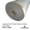1 Roll: Junckers - ProFoam Underlay - SportsFoam Underlay - 10mm x 1.5m - (75m&Acirc;&sup2;/Roll) 