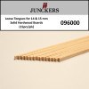 1pk: Junckers - Loose Tongues - for 14mm & 15mm boards - (Each Tongue 3.5mm Depth x 8.5mm Width x 600mm Length) - (15pcs/pk)