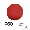 1 Box: P60 - Karbosan - Ceramic - Hook & Loop Sanding Discs - 150mm - 6" - (50/Box)