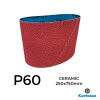 P60 - Karbosan - Ceramic - Polyester Cloth Backed Sanding Belt - 250x750mm - 10" 