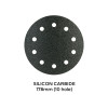 1 Box: P100 - Pallmann - Silicon Carbide - Hook & Loop Sanding Discs - 10 Hole - 178mm - 7" - (50/Box)