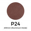 1 Box: P24 - Starcke - Aluminium Oxide - Hook & Loop Sanding Discs - 200mm - (25pcs/Box)