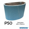 P50 - Starcke - Zirconia Polyester Backed Sanding Belt - 250x750mm - 10" 