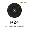 1 Box: P24 - Pallmann - Silicon Carbide - Hook & Loop Sanding Discs - 150mm - 6" - (25/Box)
