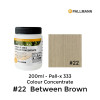 0.2ltr: Pallmann - Pall-x-333 C - Colour Concentrate - Between Brown - No.22