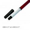 Premier - Applicator Pole - Contractor - Telescopic Twist & Lock - ScrewFit End with Push Fit Adaptor - 1-2m 