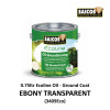 0.75ltr: Saicos - Ecoline Oil - Ground Coat - Ebony Transparent - (3490ECO300)