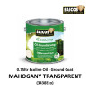 0.75ltr: Saicos - Ecoline Oil - Ground Coat - Mahogany Transparent - (3438ECO300)