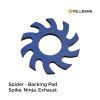 Pallmann - Spider - Backing Pad - Spike - (AKA Ninja discs, Exhaust)