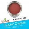 1ltr: Treatex - Classic Colour Collection - Burgundy Red - (506e)