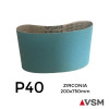 P40 - VSM - Zirconia - Sanding Belt - 200x750mm - 8" 
