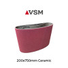 P100 - VSM - Ceramic - Sanding Belt - 200x750mm - 8" 